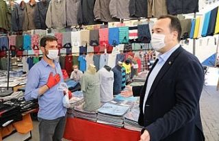 Başkan Besim Dutlulu, uzun süredir tezgah açamayan...