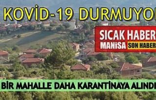 Kovid-19 Salgınından Bir Mahalle Daha Karantinaya...