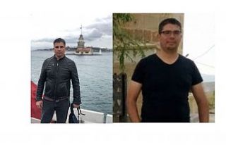 Karşı şeride geçen otomobilde bulunan iki kardeş...