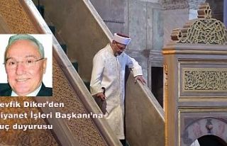 Tevfik Diker’den Diyanet İşleri Başkanı’na...