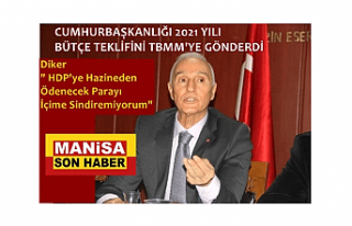 Diker " HDP'ye Hazineden Ödenecek Parayı...