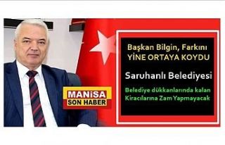Saruhanlı Belediyesi, Kiracılarına Zam Yapmayacak