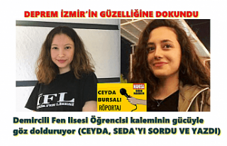 Ceyda, Seda'yı sordu ve yazdı! Demircili Fen...