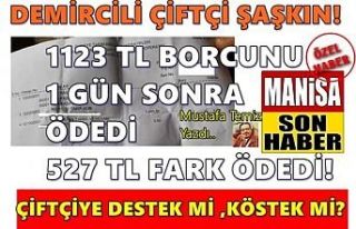 Demircili çiftçi şaşkın! Çiftçiye destek mi,...