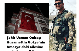 Şehit Uzman Onbaşı Hüsamettin Gökçe'nin...