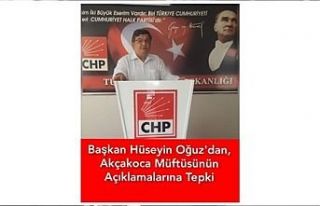 Başkan Hüseyin Oğuz'dan, Akçakoca Müftüsünün...
