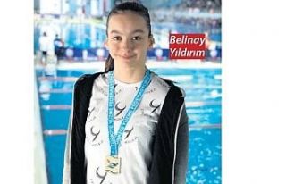 Belinay'dan bir gurur daha! Yüzmede Şampiyon,...