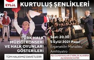 Bağ Bozumu ve Kurtuluş Şenlikleri Konser ve Gösterilerle...