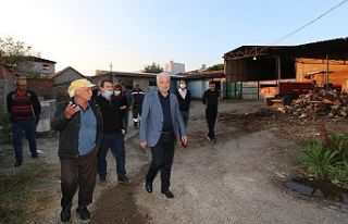 Saruhanlı Belediyesinden Hacırahmanlı'ya Kapalı...