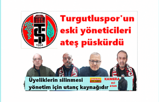 Turgutluspor'un eski yöneticileri ateş püskürdü...