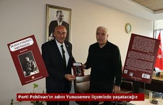 Parti Pehlivan’ın adını Yunusemre ilçemizde...