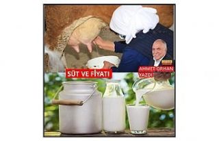 Süt ve fiyatı / Ahmet Orhan yazdı..