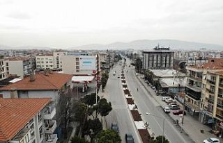 Peyzaj çalışması Akhisarlı vatandaşlardan tam...