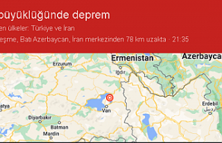 Son Dakika! Van'da 5.1 büyüklüğünde deprem...