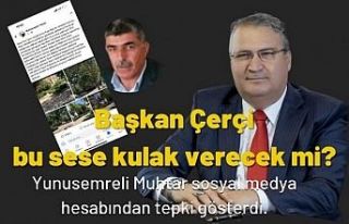 Başkan Çerçi bu sese kulak verecek mi? Yunusemreli...