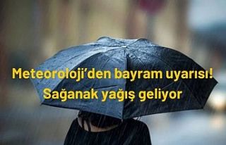Meteoroloji’den bayram uyarısı! Sağanak yağış...
