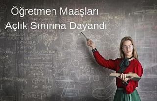 Yetkililere seslendiler! Öğretmen Maaşları Açlık...