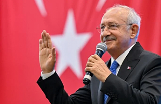 Altılı Masa'nın Cumhurbaşkanı adayı Kılıçdaroğlu...