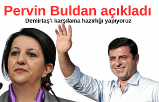 Pervin Buldan açıkladı : Demirtaş'ı karşılama...