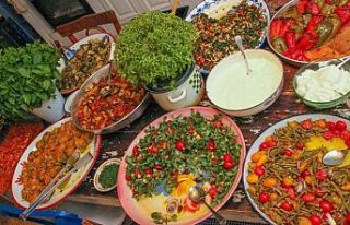 Yöresel otlarla yapılan yemekler