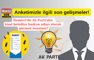 Anketimizle ilgili son gelişmeler!