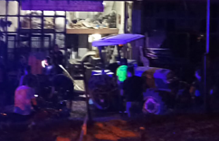 Demirci'de patlama 1 kişi öldü