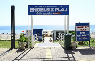 Engelsiz plaj rağbet görüyor