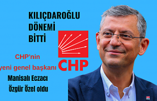 CHP'nin yeni genel başkanı Manisalı Eczacı...