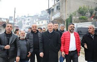 Hatay'da Başkan Savaş halkla buluştu