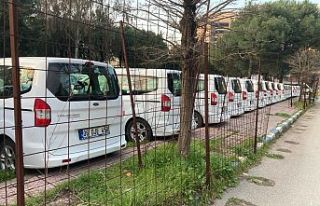 Araçlar Muğla Sağlık filosuna ait! Manisa'da...