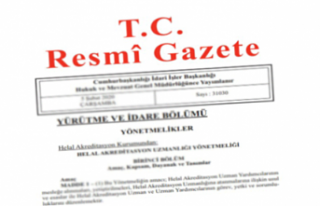 Bugünkü Resmi Gazete başlıkları