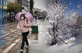 Kar yağışı Doğu'da başladı! Yurtta bugün...