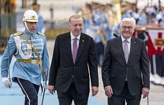 Almanya Cumhurbaşkanı Ankara'da