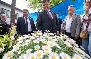 Çiçek Festivali'nde renkli görüntüler