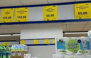 Tanesi 6 lira olan tuvalet kağıdına tepki