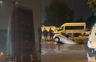 Ankara sağanak yağışa teslim!