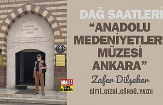 Dağ Saatleri / Anadolu Medeniyetler Müzesi- Ankara