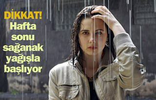 DİKKAT! Hafta sonu sağanak yağışla başlıyor