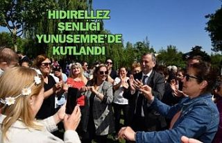 Hıdırellez Şenliği Yunusemre'de Kutlandı