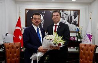 İmamoğlu’ndan Güzel’e tebrik ziyareti