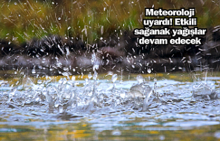 Meteoroloji uyardı! Etkili sağanak yağışlar devam...