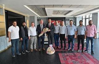 Pazarcılar Odası’ndan Başkan Zeyrek’e ziyaret