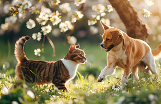Yaz aylarında kedi ve köpeklere dış parazit damlası...