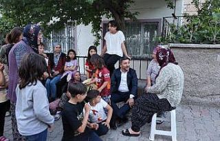 Başkan Arı, Sümer Mahallesi’nde