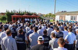 Başkan Pekyatırmacı personel ile bayramlaştı