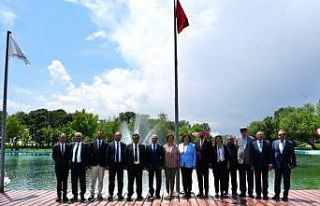 Başkanlar Çifteler’de buluştular