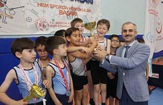 Çayırova’nın minik jimnastikçiler başarı kürsüsünde