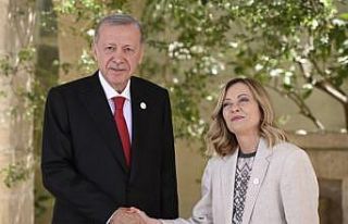 Cumhurbaşkanı Erdoğan G7 liderleriyle buluştu