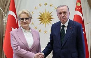 Erdoğan Akşener'i kabul etti