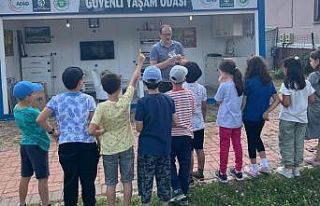 Kocaeli'de nehrin çocukları risklere karşı